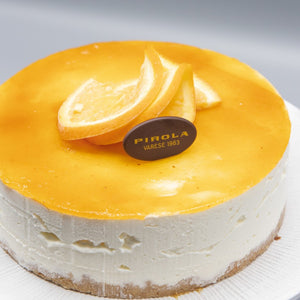 cheesecake arancia pirola pasticceria