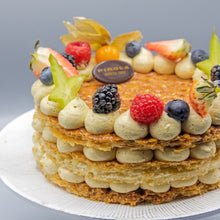 Carica l&#39;immagine nel visualizzatore di Gallery, torta millefoglie pasticceria pirola
